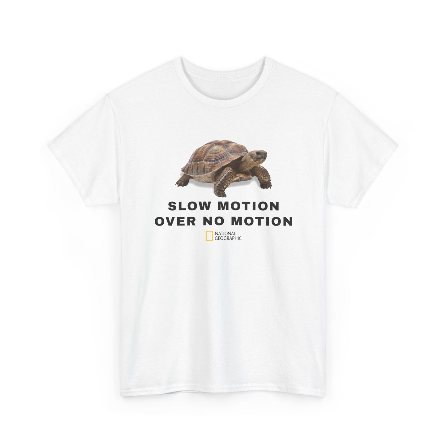 Slow Motion Over No Motion Turtle | T-Shirt
