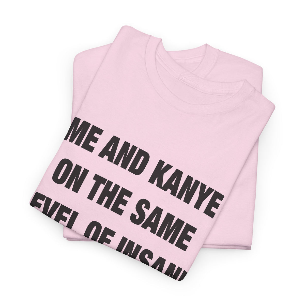 Me and Kanye on the Same Level of Insane T-Shirt