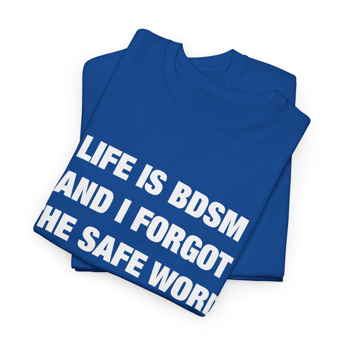 Life Is BDSM and I Forgot the Safe Word T-Shirt