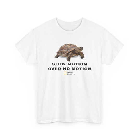 Slow Motion Over No Motion Turtle | T-Shirt