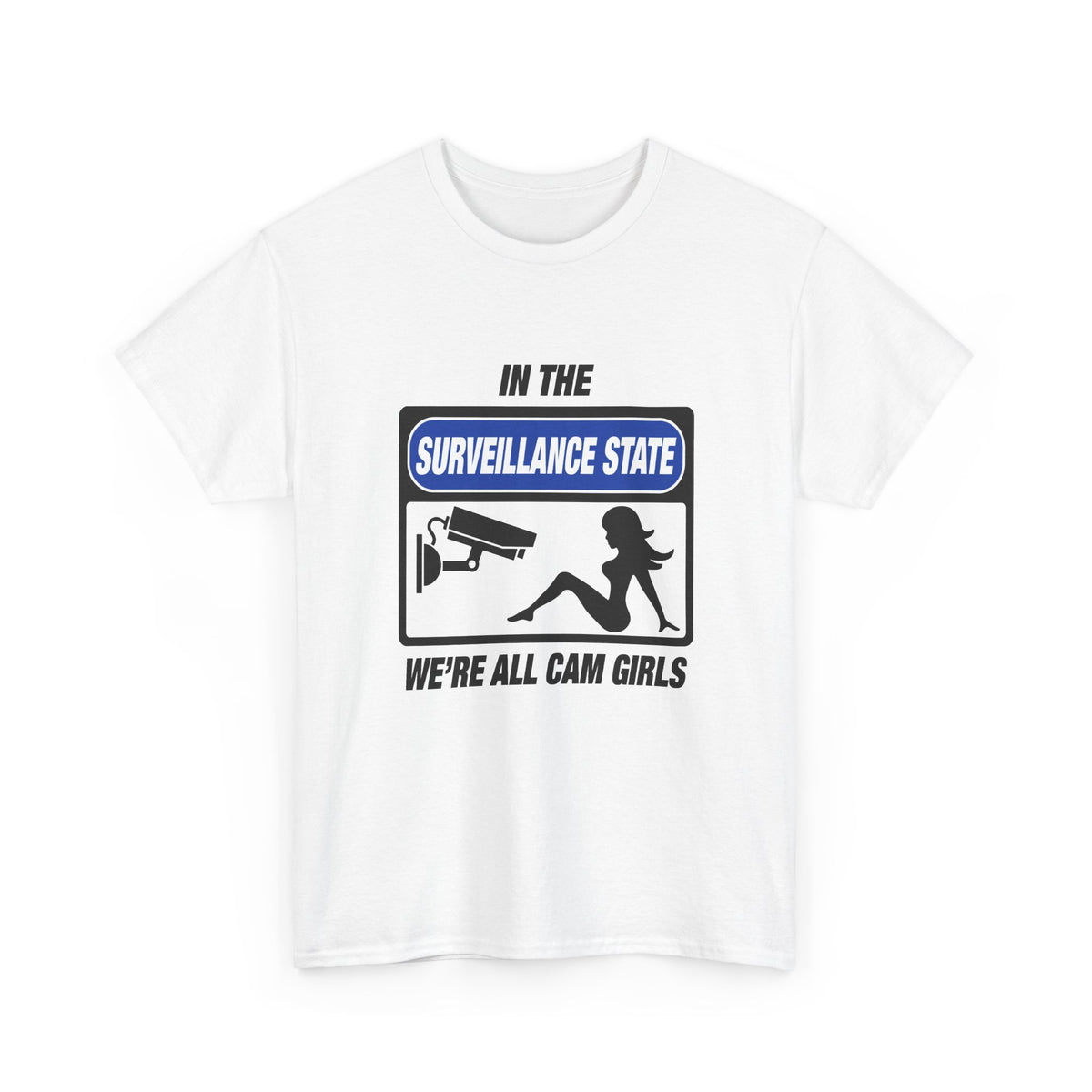 In the Surveillance State We’re All Cam Girls T-Shirt