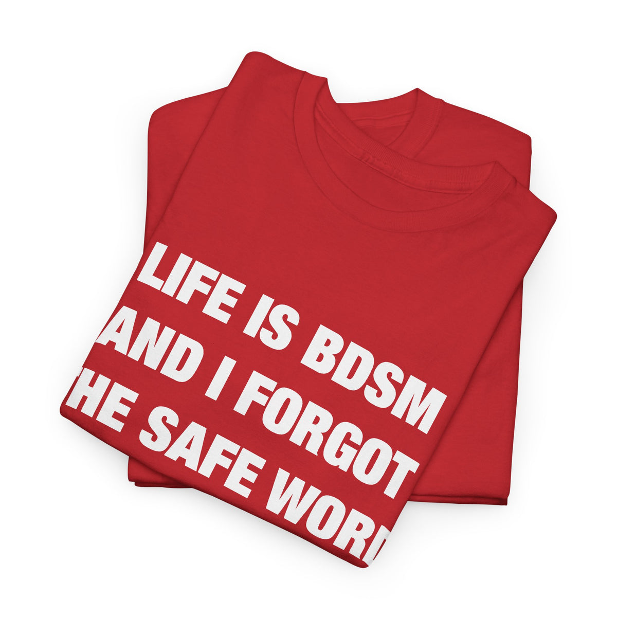 Life Is BDSM and I Forgot the Safe Word T-Shirt