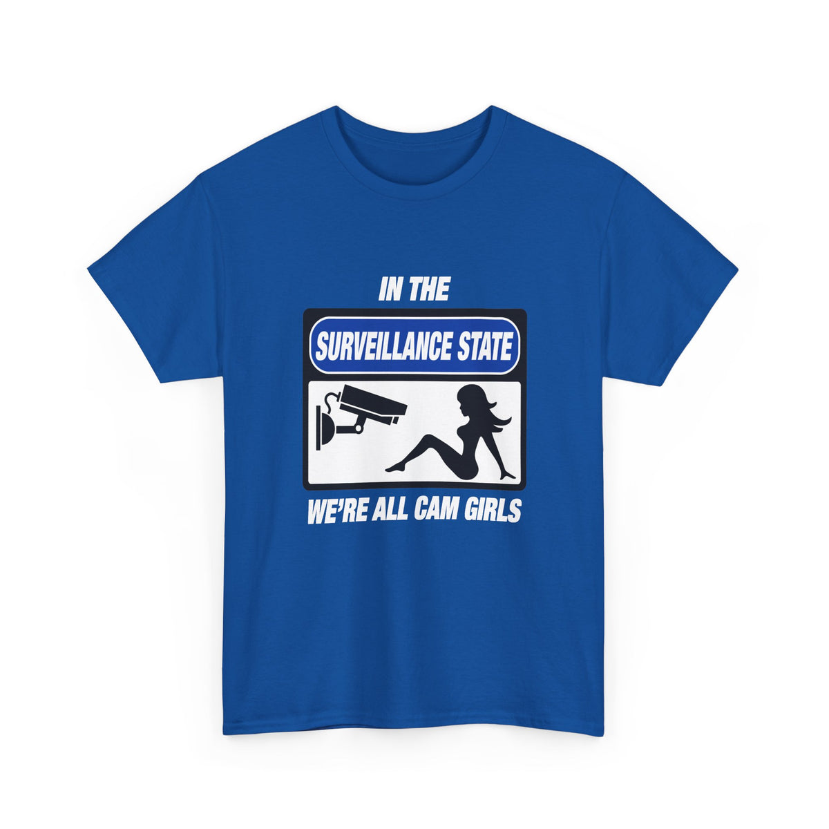 In the Surveillance State We’re All Cam Girls T-Shirt
