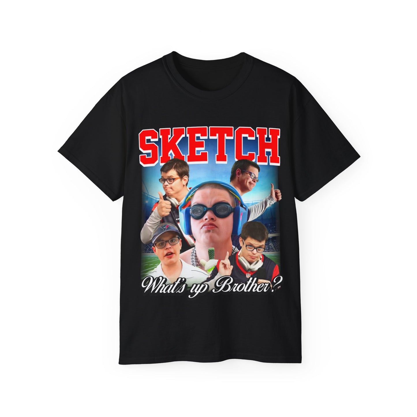 Sketch "What's Up Brother?" | T-Shirt